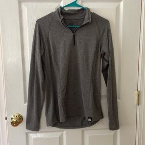 REI Gray Half Zip